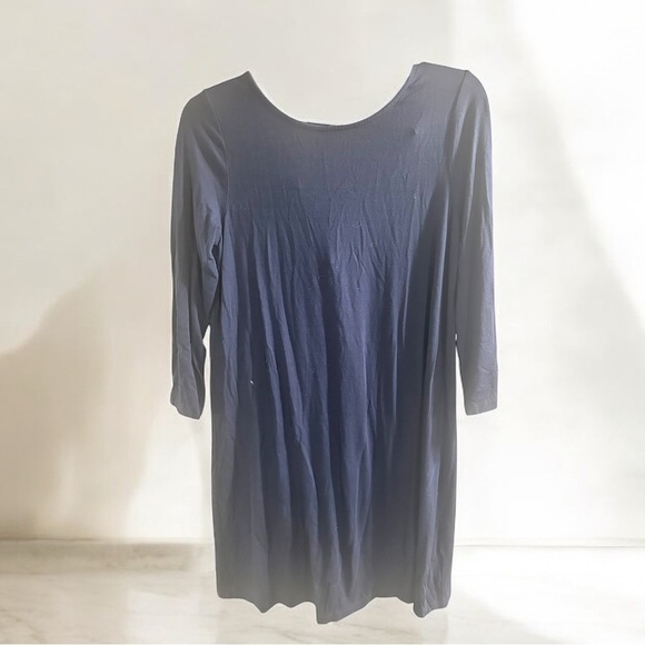 Lilly Pulitzer Ophelia Womens Long‎ Sleeve Knee Length Knit Blue Dress Size M - Picture 6 of 9